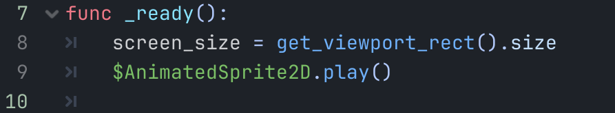 アニメーションスタート